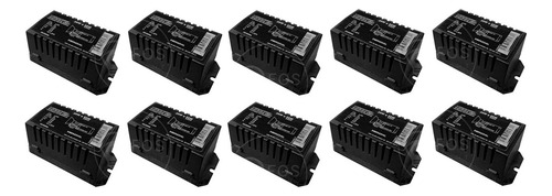 Kit 12 Transformador Eletrônico Dimerizavel 220v X 12v