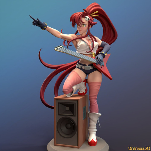 Yoko Littner - Tengen Toppa Gurren Lagann - Em Resina.