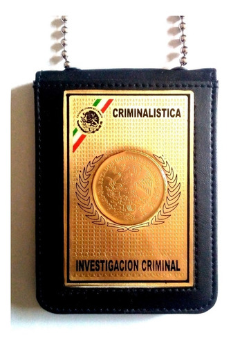 Porta Credencial Operativo Placa De Criminalistica Csi