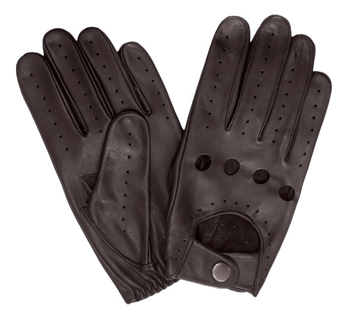 Guantes De Manejo M&h Since 1978, Marrón Oscuro, Talle Xs