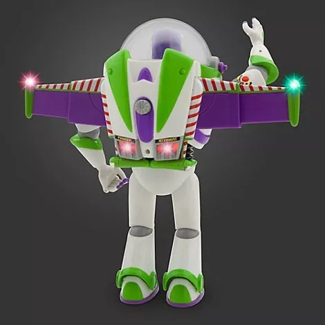 Figura Buzz Lightyear Toy Story Con Luz Sonido Juguete Disne