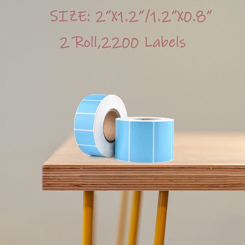 2x1.2 Direct Thermal Labels, 1.2x0.8 Direct Thermal Labels S