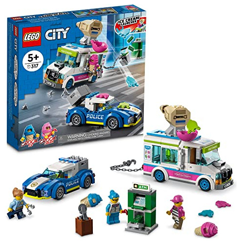 Kit De Construcción Para Camión De Helados Lego City Police