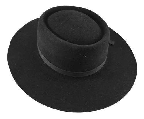 Sombrero De Paño Ala Angosta 8 Cm Para Adulto Jaleña