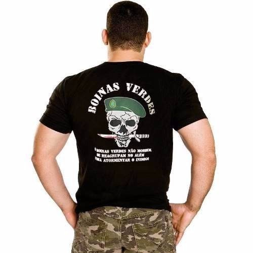 Camiseta Estampada Boinas Verdes Original  Frete Grátis