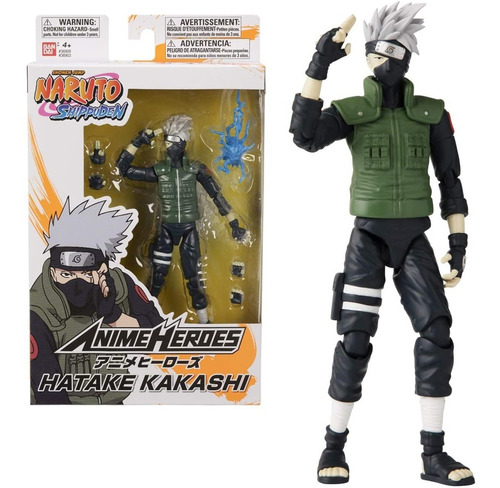 Muñeco Naruto Hatake Kakashi Original 17 Cm Febo