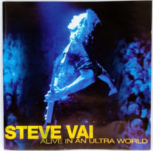 Cd Duplo Steve Vai Alive In An Ultra World Importado