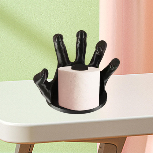 Soporte De Papel Higiénico Para Baño, Decoración En Forma