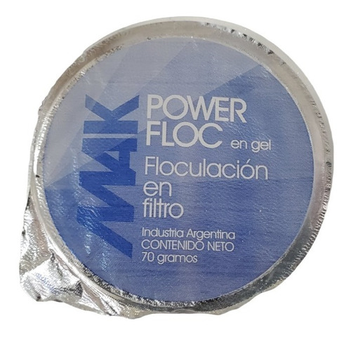 Mak Power Floc Floculante Gel Para Flitros (capsula X 70g) 