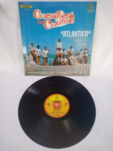 Disco Lp Los Guacharacos De Colombia Atlántico  Cumbia 1983 