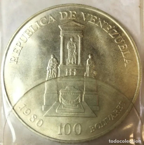 Moneda Plata - Colección Conmemorativa Al Libertador