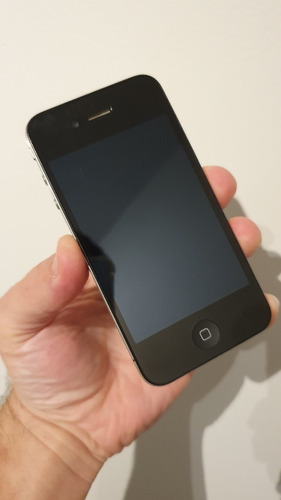 iPhone 4 32 Gb Conservado Sem Riscos Com Defeito Botão Ligar