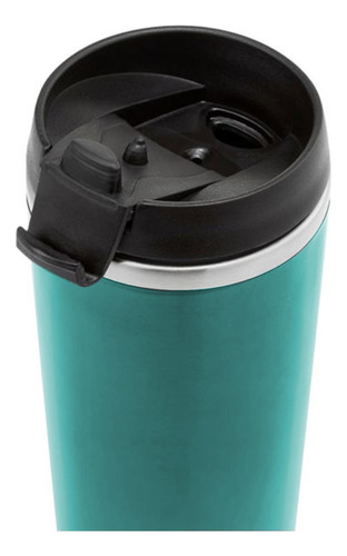 Thermos Vaso Térmico Vision Colores Acero Inox. 350 Ml Celeste