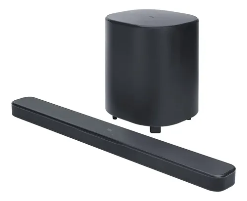 Soundbar Jbl Bar 500 Com 5.1 Canais Wireless 375w Rms, Tecn