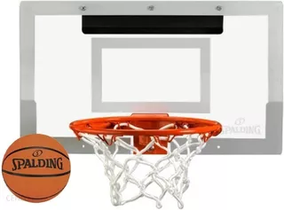 Mini Tablero Aro Red Basquet Spalding Interior Original Nba