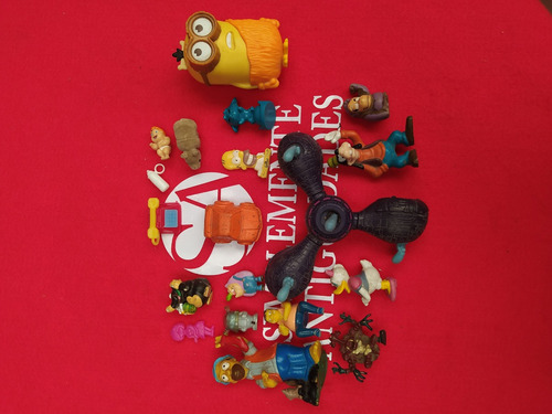 Coleccion Muñecos Los Simpson, Disney Y Mas Ref. 299 (Usado)