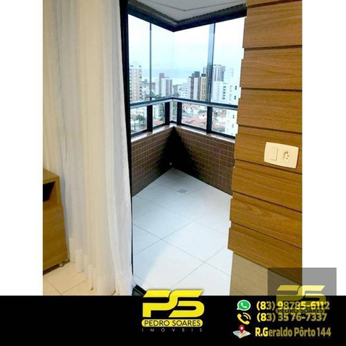 Apt. Alto Padrão C/ 4 Dormitórios À Venda, 203 M² Por R$ 840.000 - Manaíra - João Pessoa/pb - Ap1957