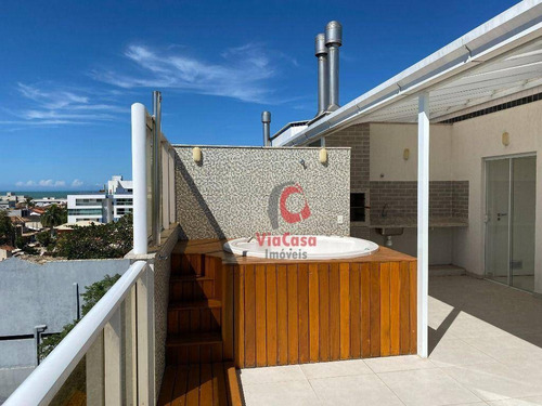 Imagem 7 de 22 de Cobertura Residencial À Venda, Costazul, Rio Das Ostras. - Co0073