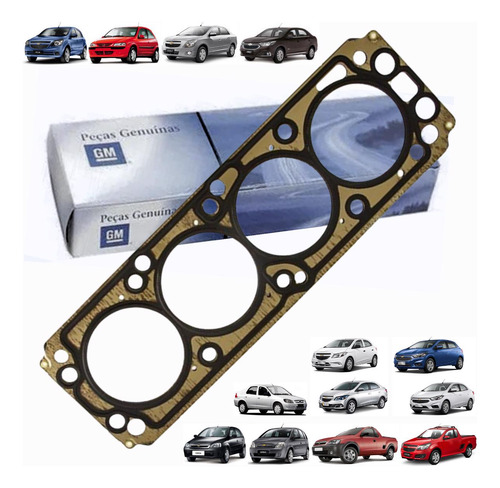Junta Cabeçote Agile Cobalt Onix Prisma 1.4 8v 2013/2014 Gm 