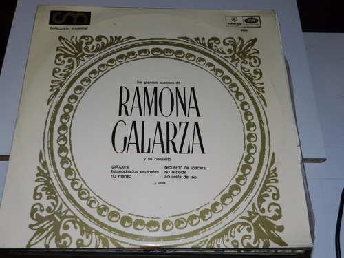 Vinilo 0804 - Los Grandes Sucesos De Ramona Galarza 