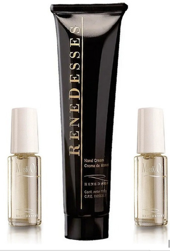 Imagen 1 de 2 de Combo De 2 Muskoil + 1 Crema Negra Rd Rene Desses