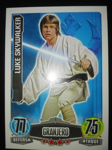 Luke Skywalker Carta Star Wars