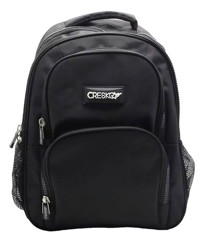 Mochila Escolar Espalda Negra16 Pulgadas Cresko