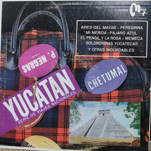 Disco Lp Yucatan- Varios, Aires Mayab