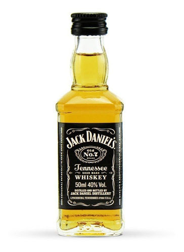 Miniatura Whisky Jack Daniels Original 50ml Mini Garrafa