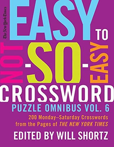 Libro: The New York Times Easy To Not-so-easy Crossword Vol.