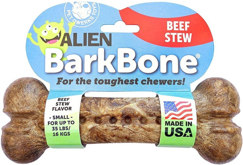Pet Qwerks Juguete Para Perros Nylon Alien Barkbone S Carne