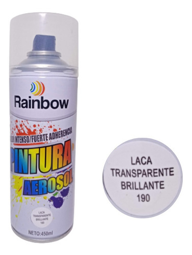 Spray Pintura En Aerosol Transparente Rainbow