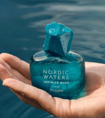 Perfume Nordic Waters Infinite Blue Oriflame Dama 75ml Edp