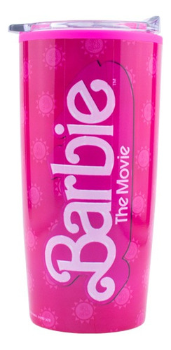 Termo Doble Pared Acero Inoxidable Barbie La Película 450 Ml