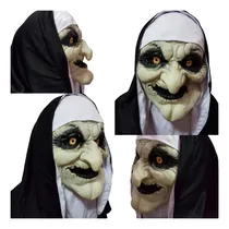 Comprar Mascara La Monja Halloween De Latex Mascaras