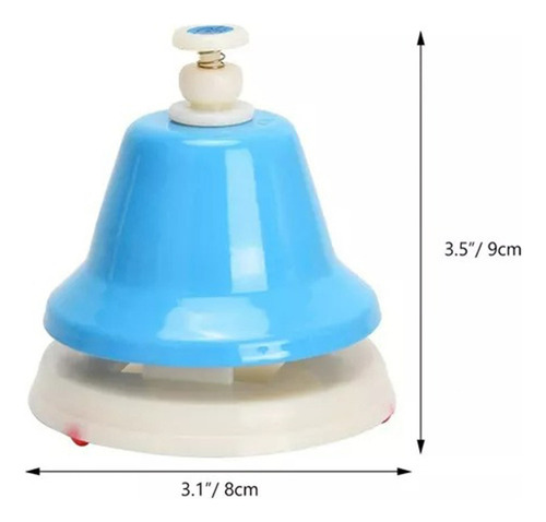 Campanas De Mesa, Campanas De Mano De Metal Diatónico De 8