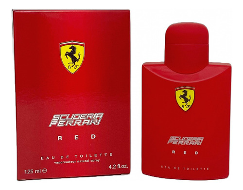 Ferrari Scuderia Ferrari Red Eau De Toilette 125 Ml Hombre