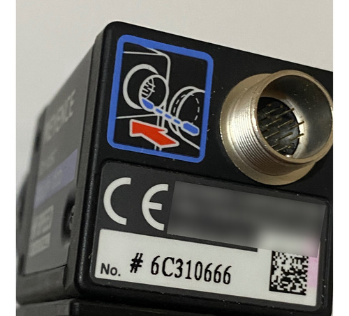 Cv-035c Cámara Keyence Ccd Para Sistema De Visión Artificial (Usado)