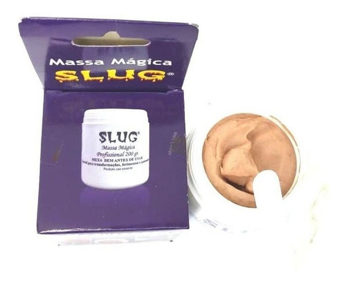 Massa Moldavel Slug  200 Gr Maquiagem Para Festas