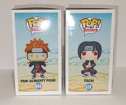 Funko Pop - Pain Glow & Itachi Exclusive - Naruto Shippuden (Usado)