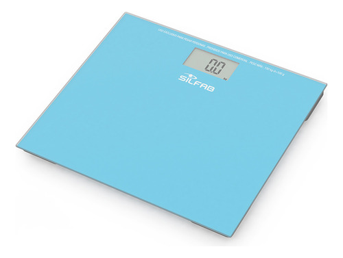 Silfab Turquoise BE212 Color Turquesa Balanza Digital Hasta 150 kg