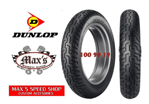 Cubierta Dunlop Moto 100/90-19 Harley Sportster Dyna Maxspee