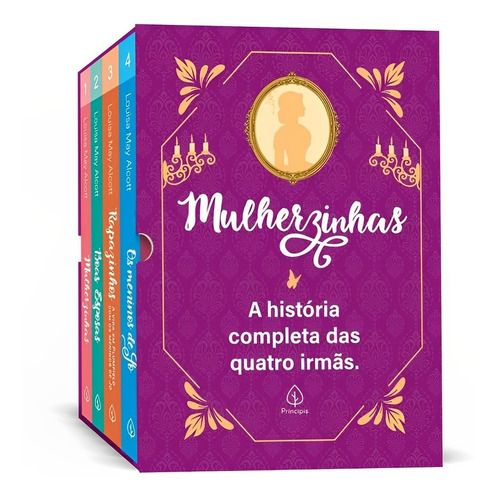 Mulherzinhas A História Completa Box 4 Livros ( Mulherzinhas | Rapazinhos | Boas Esposas | Os Meninos De Jó )