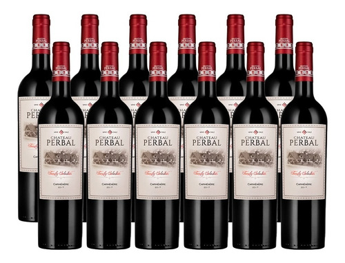 12 Vinos Chateau Perbal Family Selection Carmenere 2017 