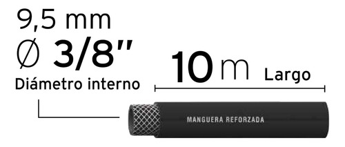 Manguera Para Compresor 10 Mt