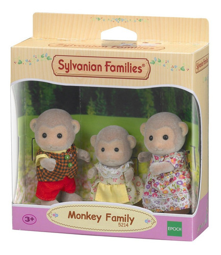 Sylvanian Families Familia Monos Figuras Juguete Niños Atrix