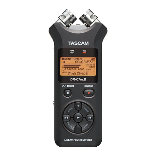 Grabador Audio Digital Portátil Estéreo Tascam Dr-07 Mkii