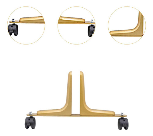 Pantalla De Privacidad Protector Holder Divisor Room Oro