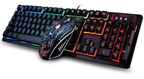 Combo Teclado Y Mouse Gaming Economico K13