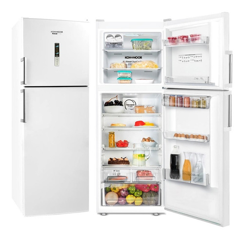 Imagen 1 de 10 de Heladera No Frost Blanca 409 Litros Kohinoor Khd42d/8 Outlet
